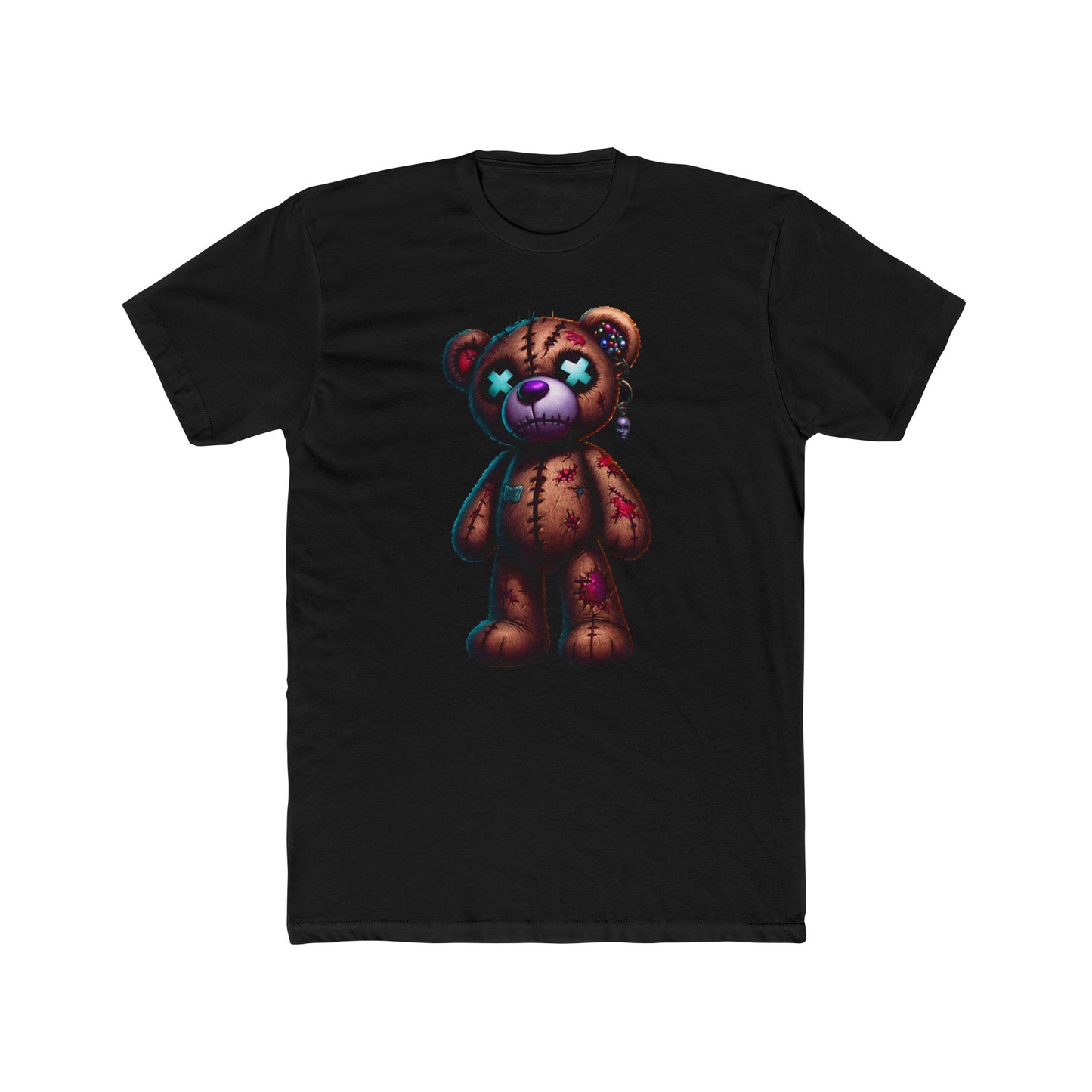 Cute Graphic Teddy Bear Tee