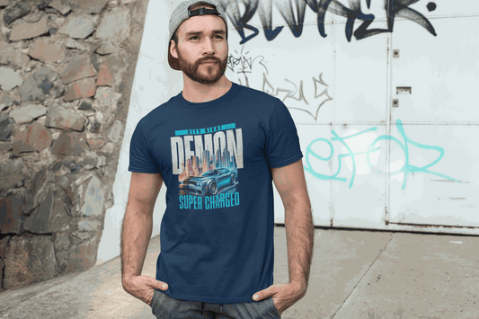 City Night Demon T-Shirt, , Demon Super Charged Graphic,