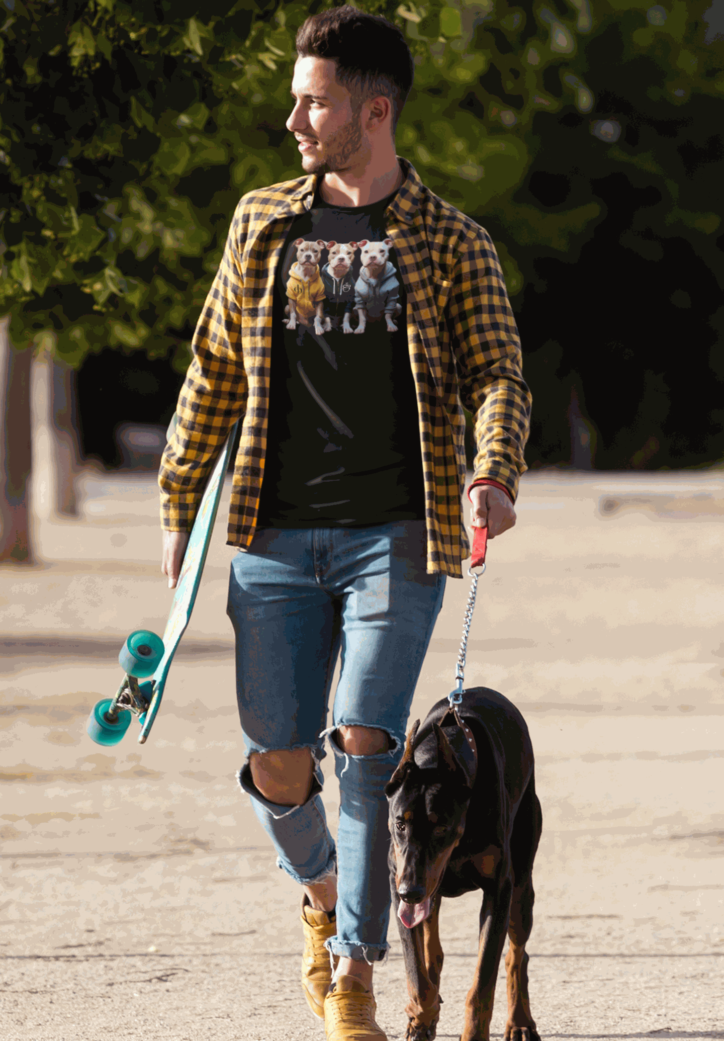 Cute Puppies Design Unisex T-Shirt, Pet Lover Gift, Animal Rescue Support Tee, Casual Wear, Perfect for Dog Lovers