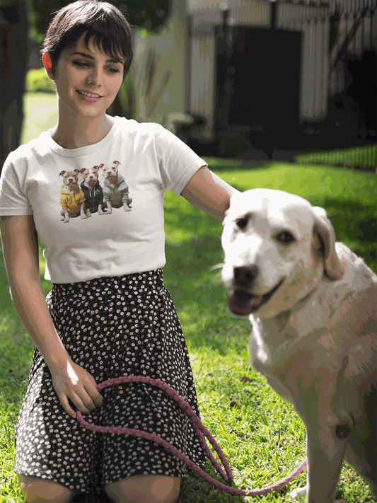 Cute Puppies Design Unisex T-Shirt, Pet Lover Gift, Animal Rescue Support Tee, Casual Wear, Perfect for Dog Lovers