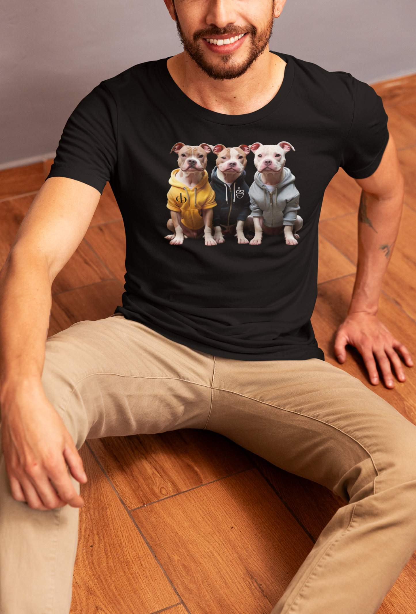 Cute Puppies Design Unisex T-Shirt, Pet Lover Gift, Animal Rescue Support Tee, Casual Wear, Perfect for Dog Lovers