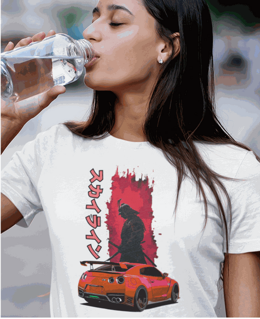 GT-R With the Soul of A Samurai T-Shirt.