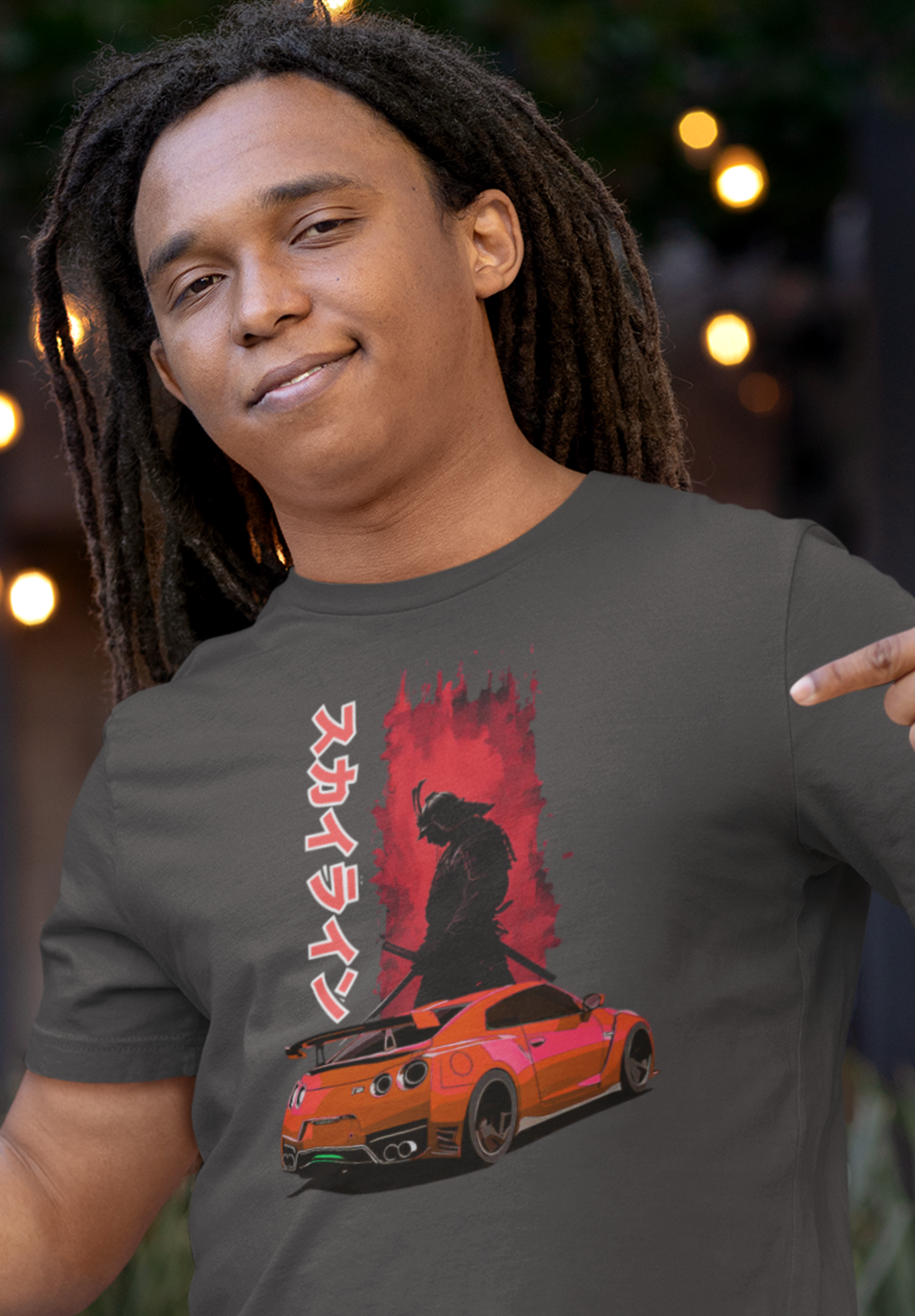 GT-R With the Soul of A Samurai Inspired  T-Shirt,