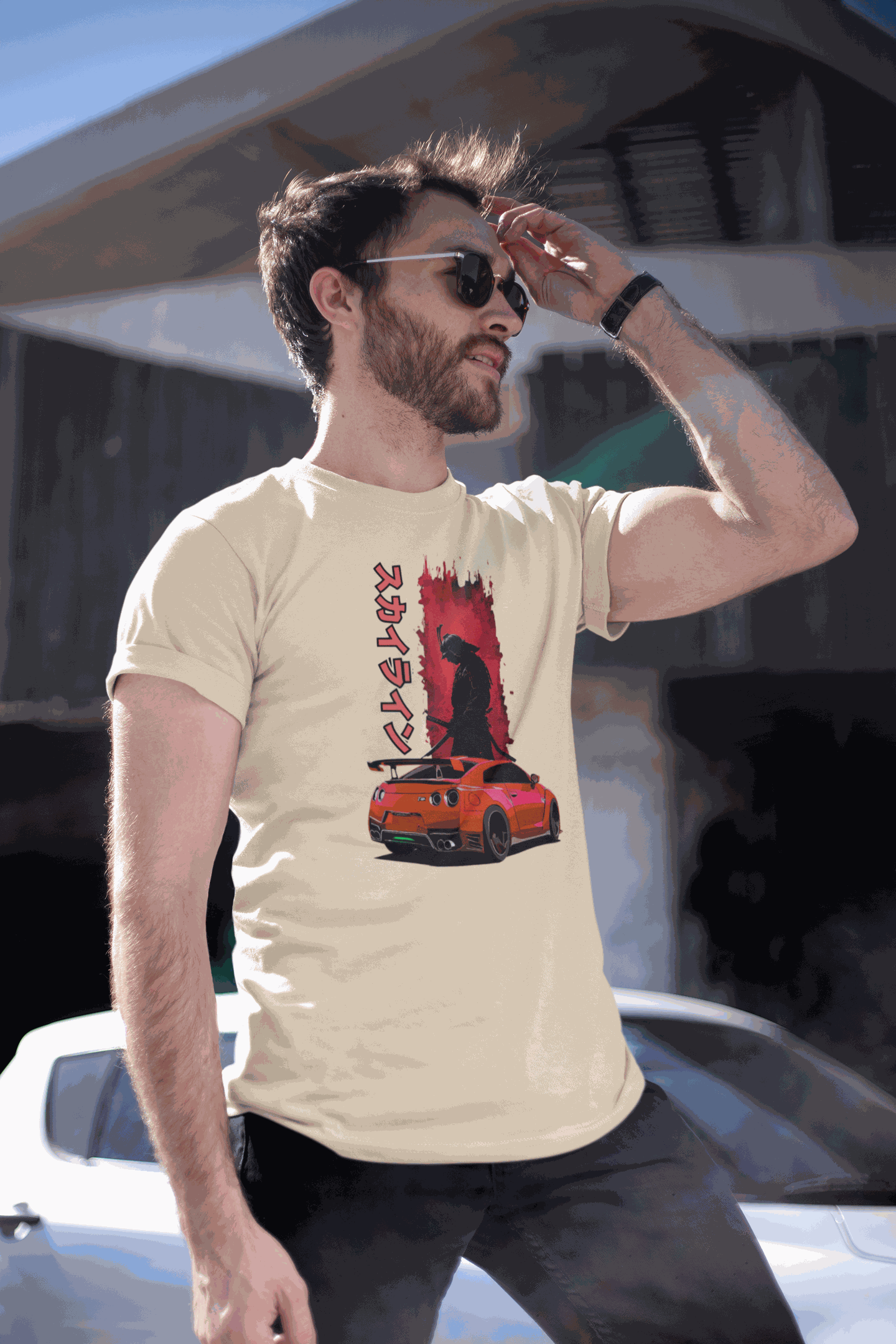 GT-R With the Soul of A Samurai T-Shirt.