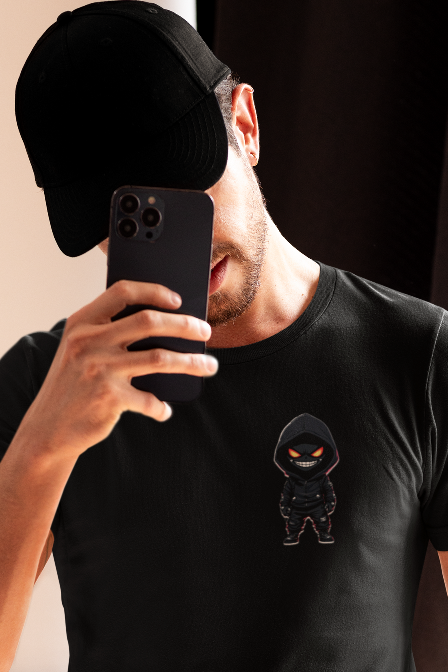 Tuner Outlaw Cool Graphic T-Shirt. db Mascot in the front -  GTR In the Back.