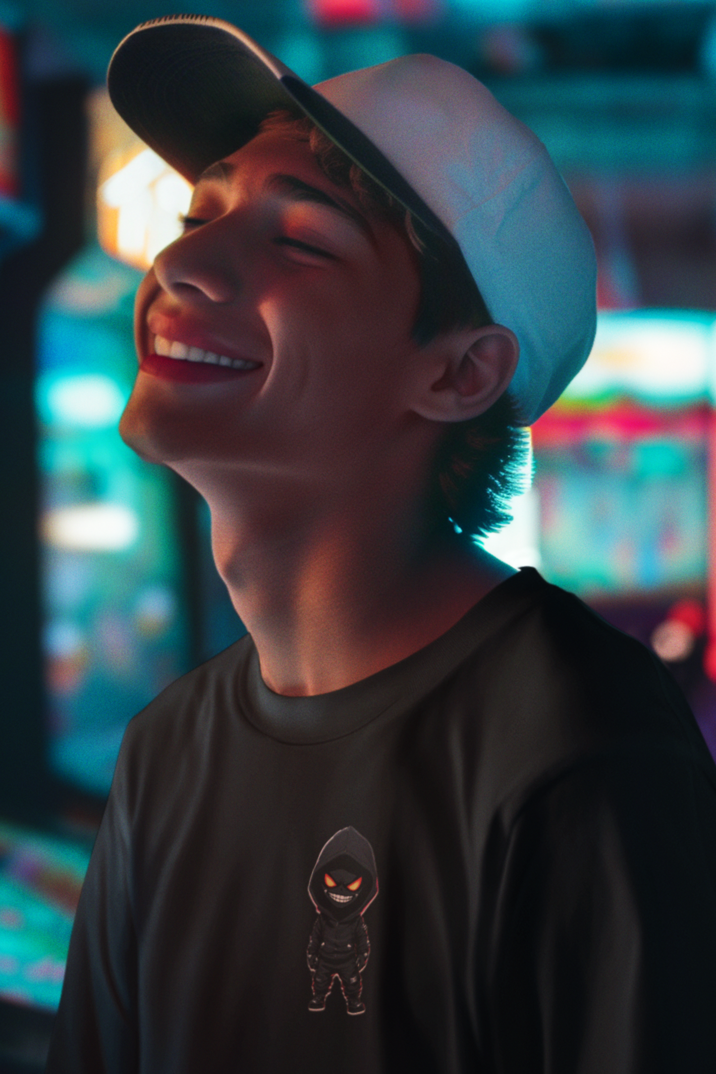 Tuner Outlaw Cool Graphic T-Shirt. db Mascot in the front -  GTR In the Back.