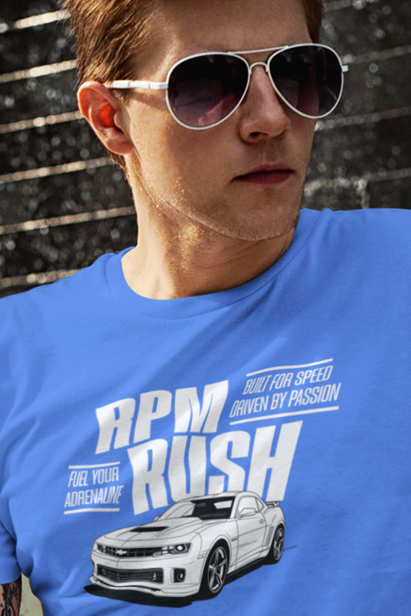 RPM RUSH. Fuel Your Adrenaline. Unisex Softstyle T-Shirt