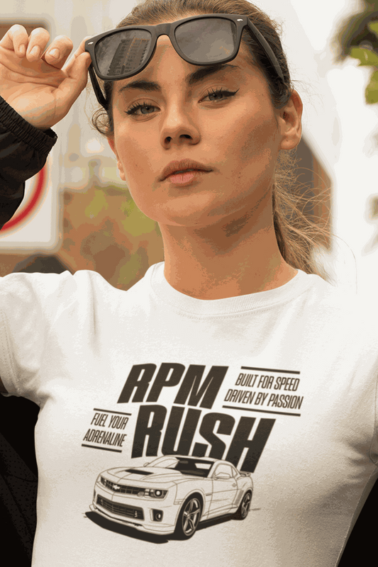 RPM RUSH. Fuel Your Adrenaline. Unisex Softstyle T-Shirt