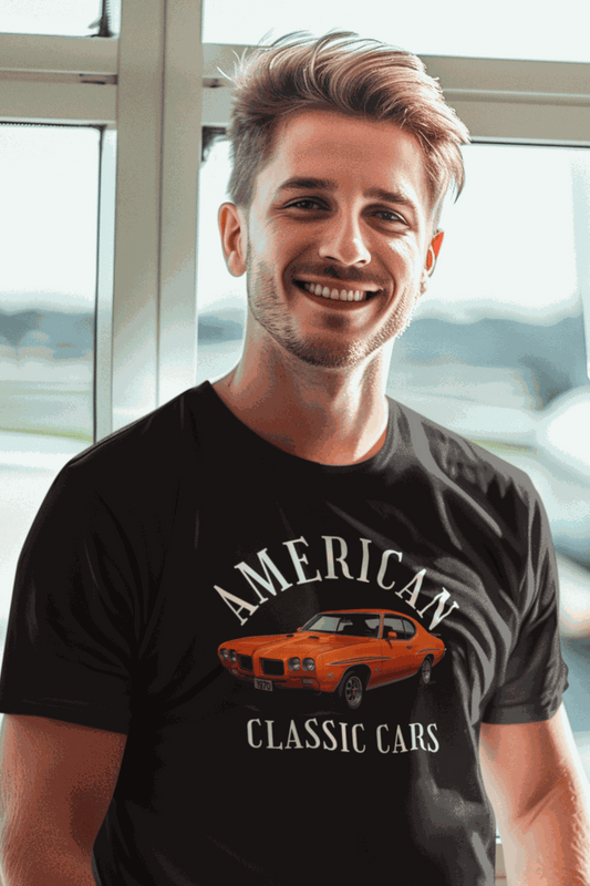 American Classic Cars 70 GTO Unisex T-Shirt.