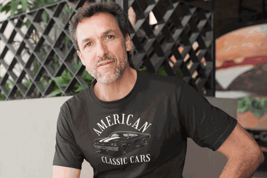 American Classic Cars Unisex Chevelle Crew Tee.