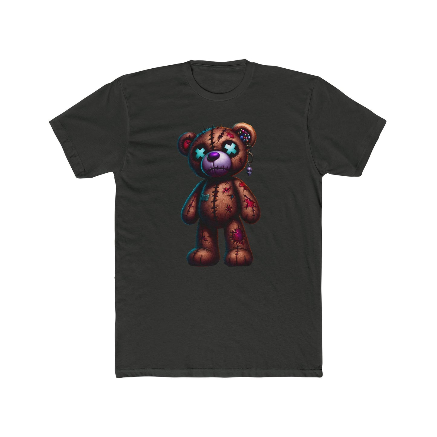 Cute Graphic Teddy Bear Tee