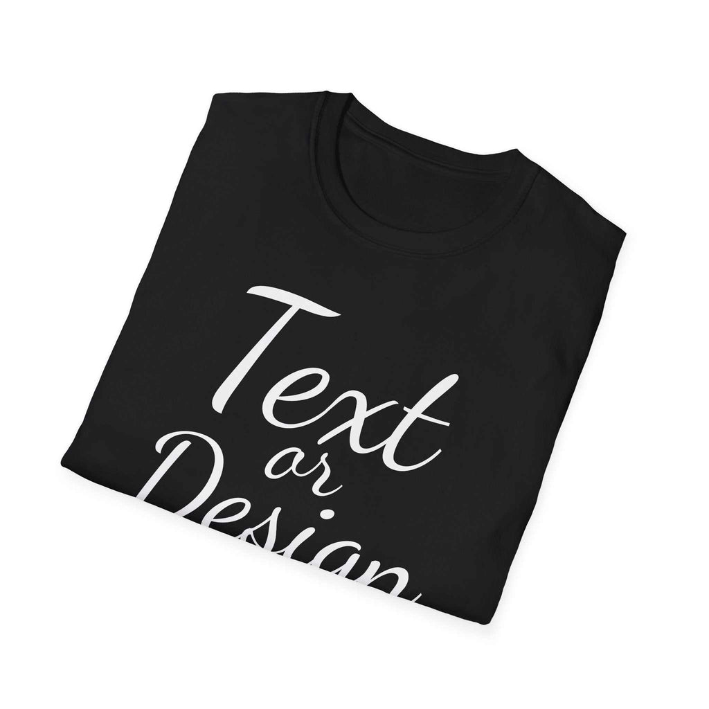Customizable T Shirt - Unisex Softstyle