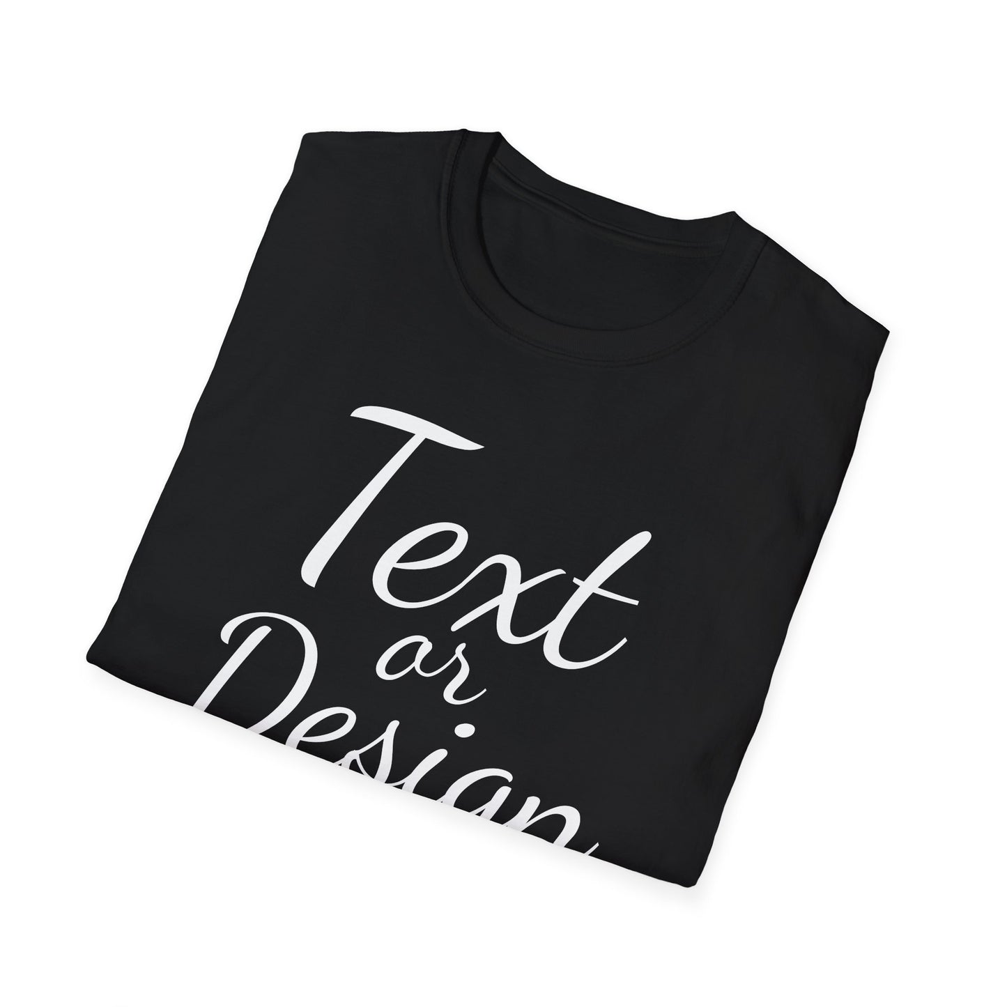 Customizable T Shirt - Unisex Softstyle