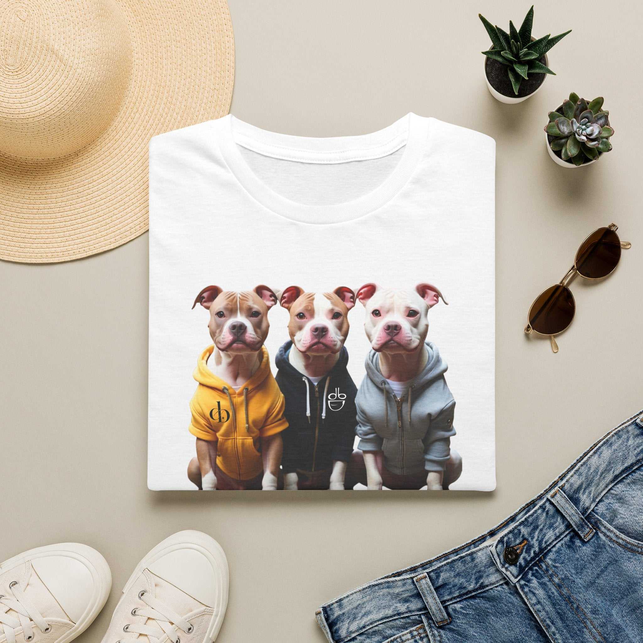 Cute Puppies Design Unisex T-Shirt, Pet Lover Gift, Animal Rescue Support Tee, Casual Wear, Perfect for Dog Lovers
