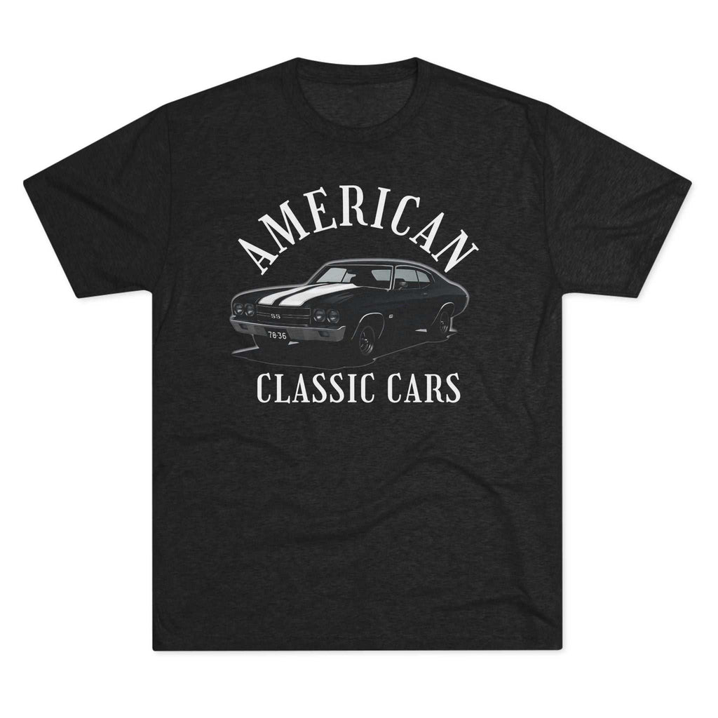 Unisex American Classic Cars Chevelle crew tee vintage car design