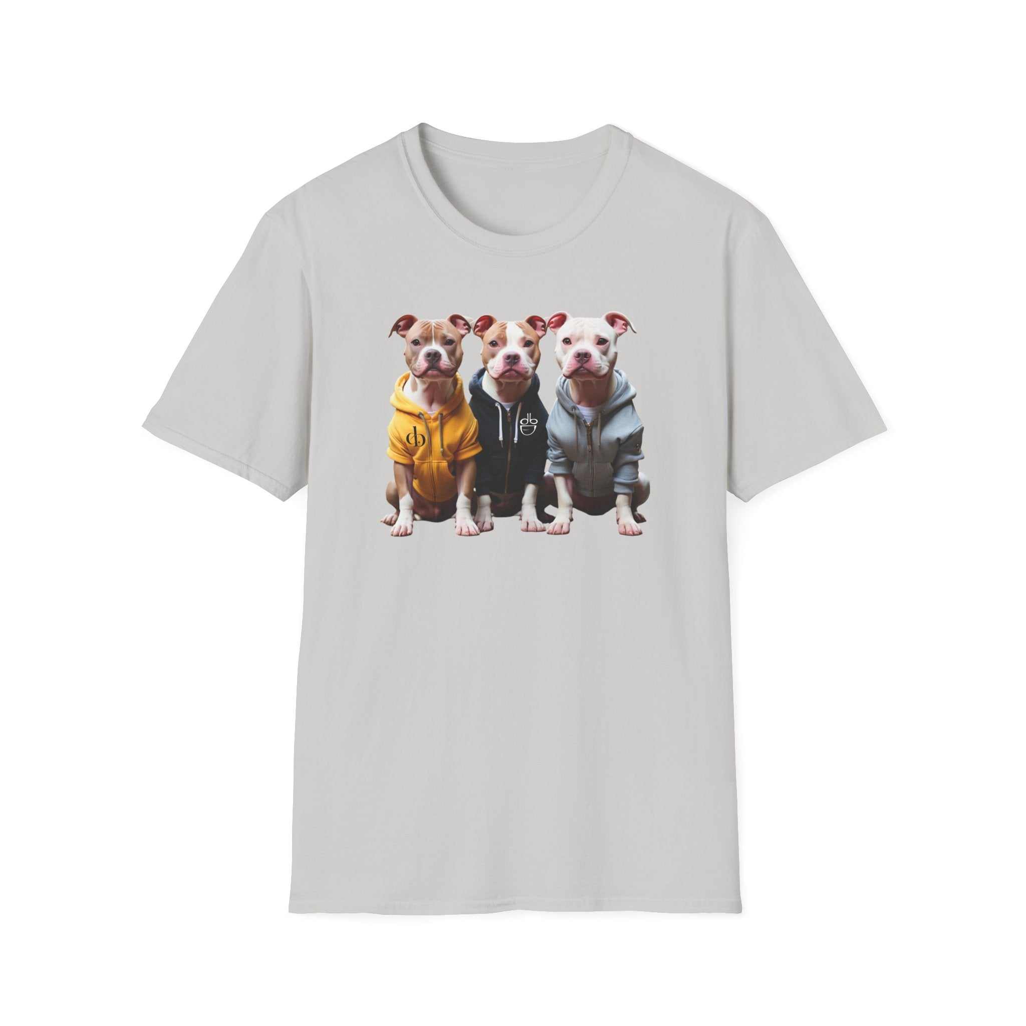 Cute Puppies Design Unisex T-Shirt, Pet Lover Gift, Animal Rescue Support Tee, Casual Wear, Perfect for Dog Lovers
