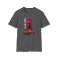 Unisex softstyle GT-R With the Soul of A Samurai graphic t-shirt for car lovers