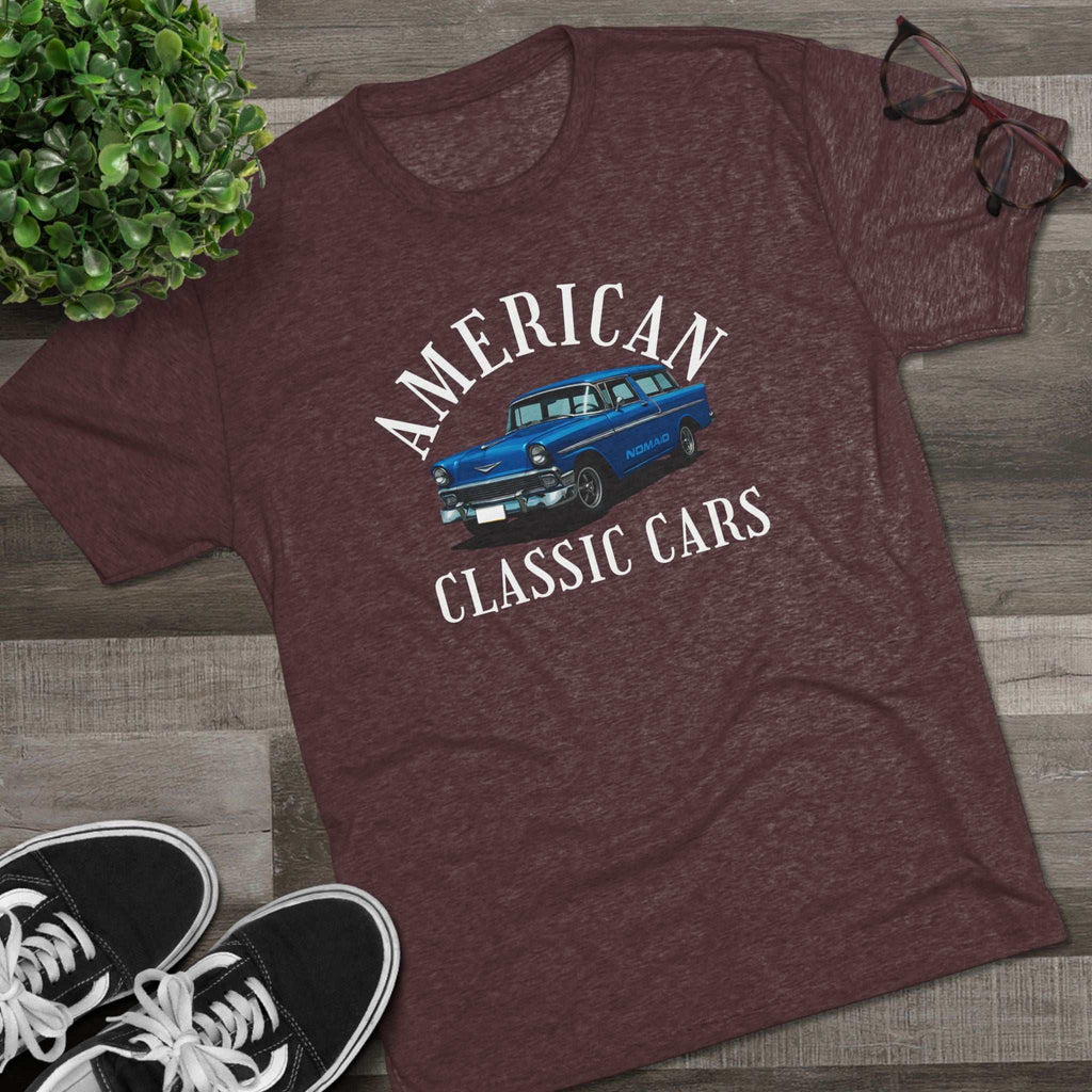 American Classic Cars Nomad Unisex Tri-Blend Crew Tee.