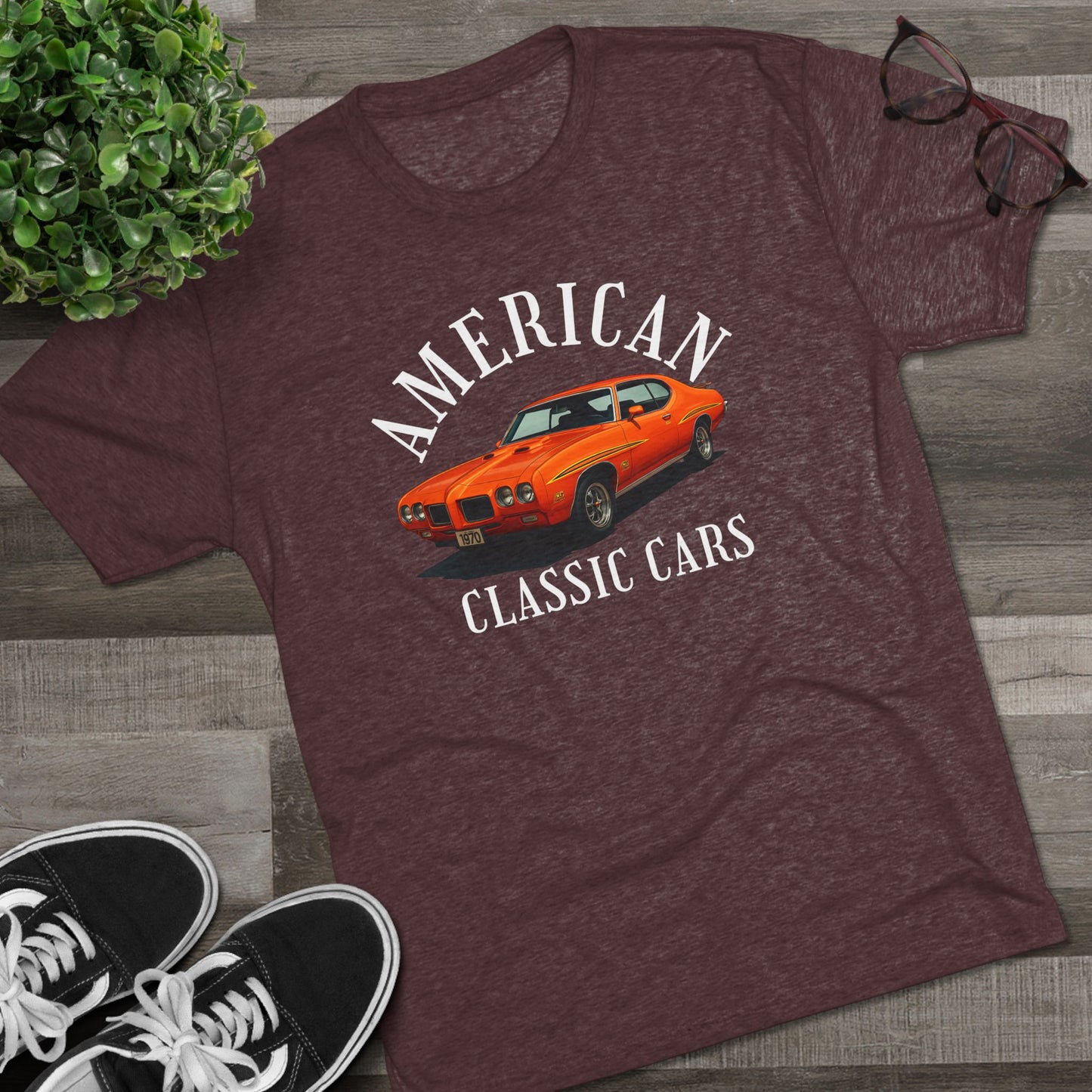 American Classic Cars 70 GTO Unisex T-Shirt.
