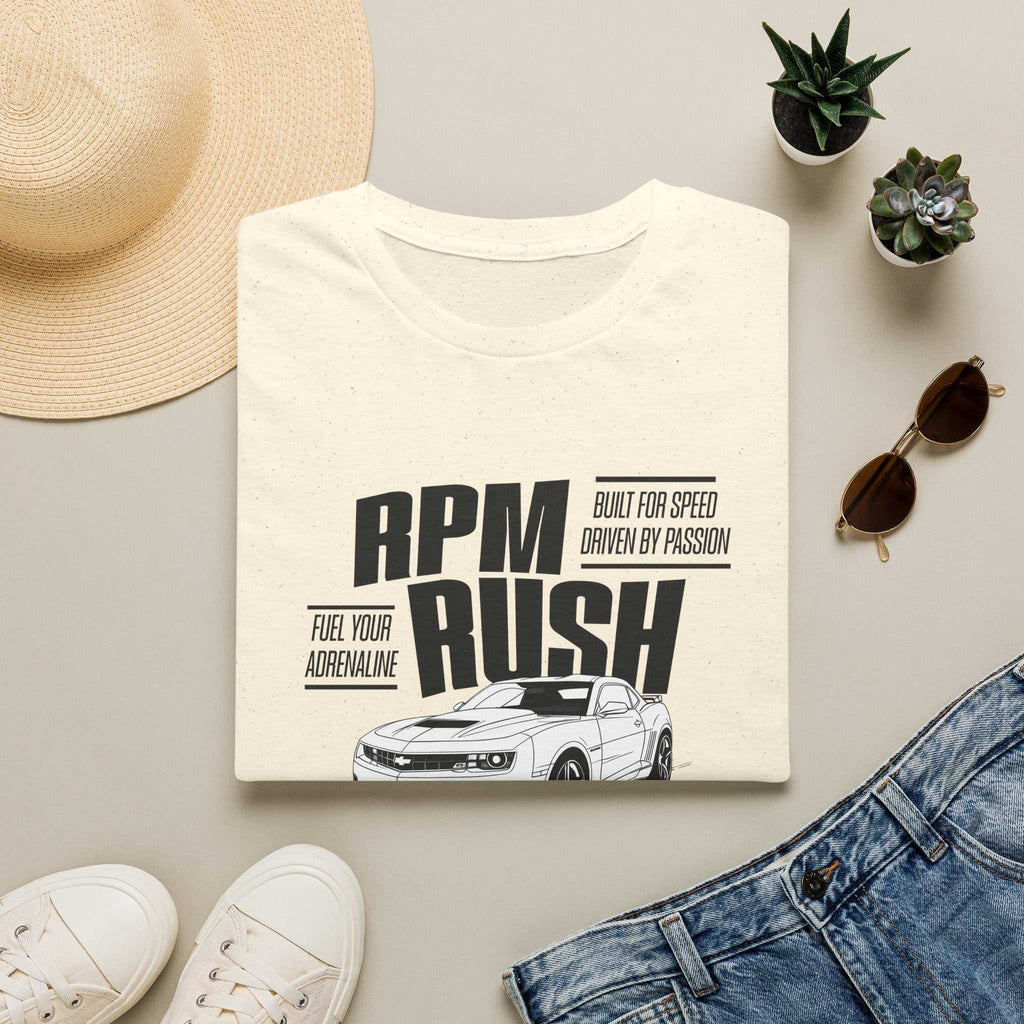 RPM RUSH. Fuel Your Adrenaline.  Unisex Softstyle T-Shirt