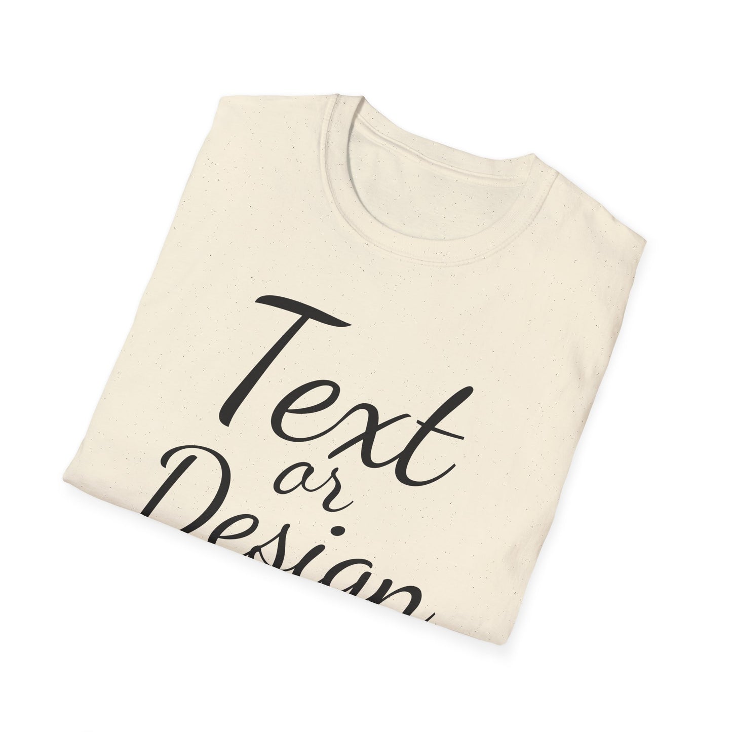 Customizable T Shirt - Unisex Softstyle