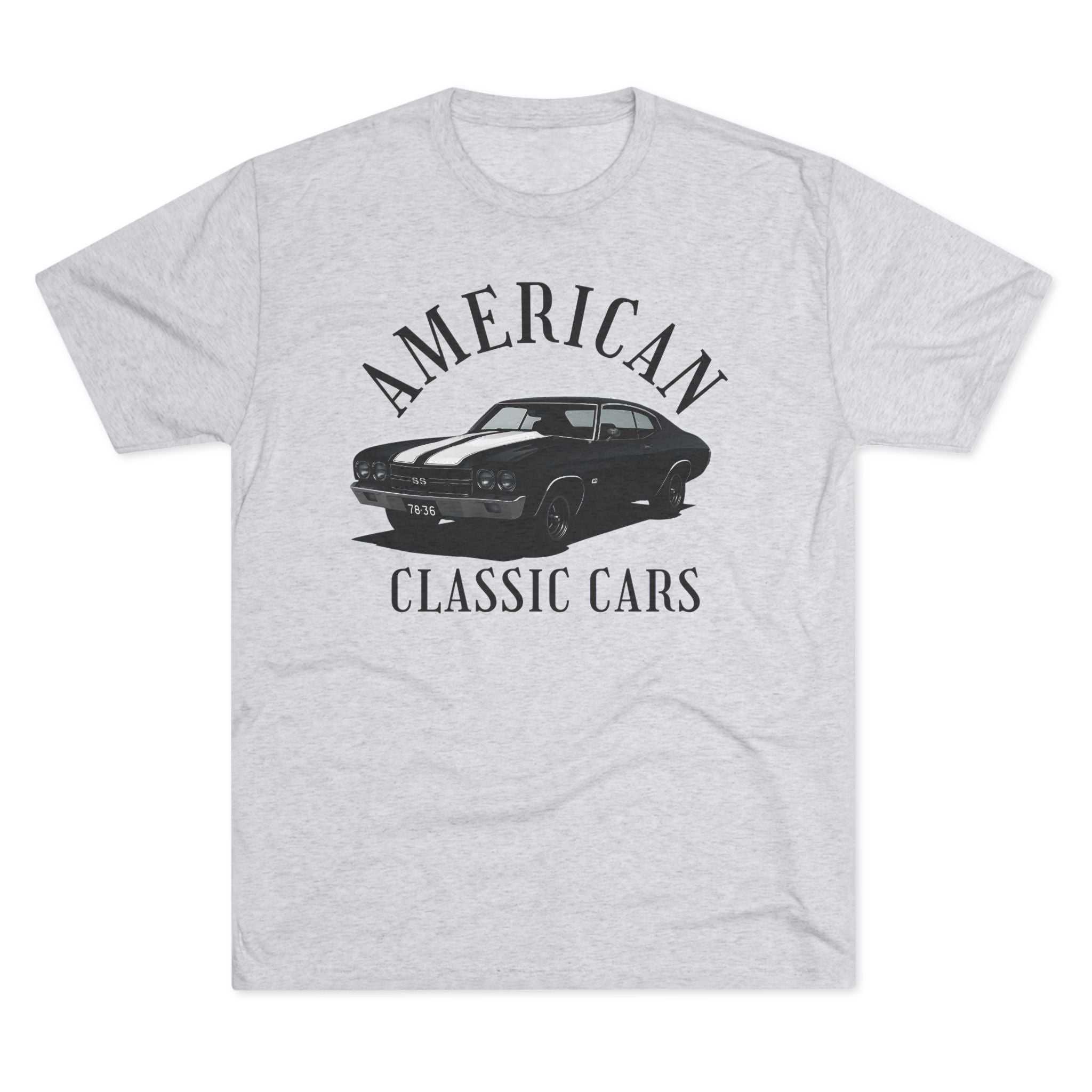 American Classic Cars Unisex Chevelle Crew Tee.