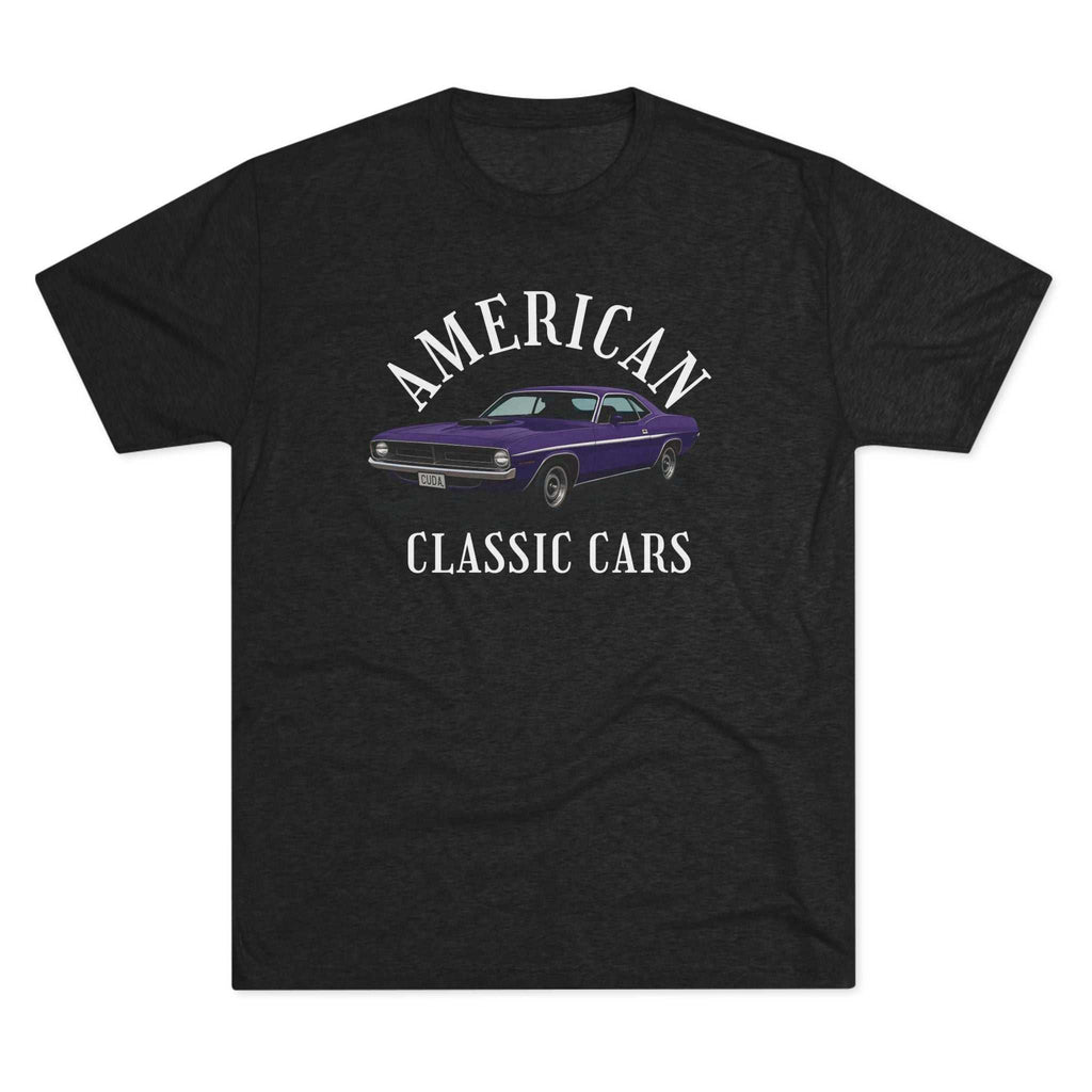 American Classic Cars Challenger vintage car lover graphic tee for men