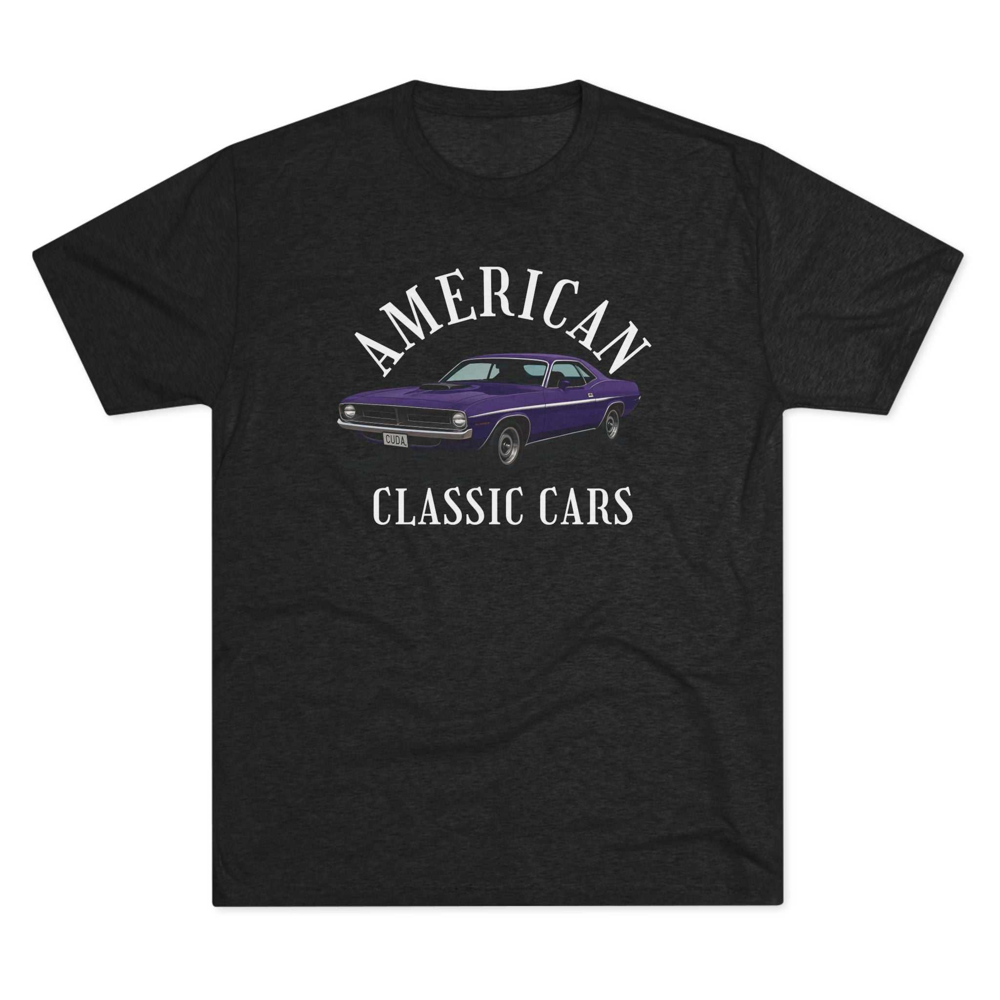 American Classic Cars Challenger vintage car lover graphic tee for men