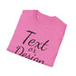 Customizable T Shirt - Unisex Softstyle