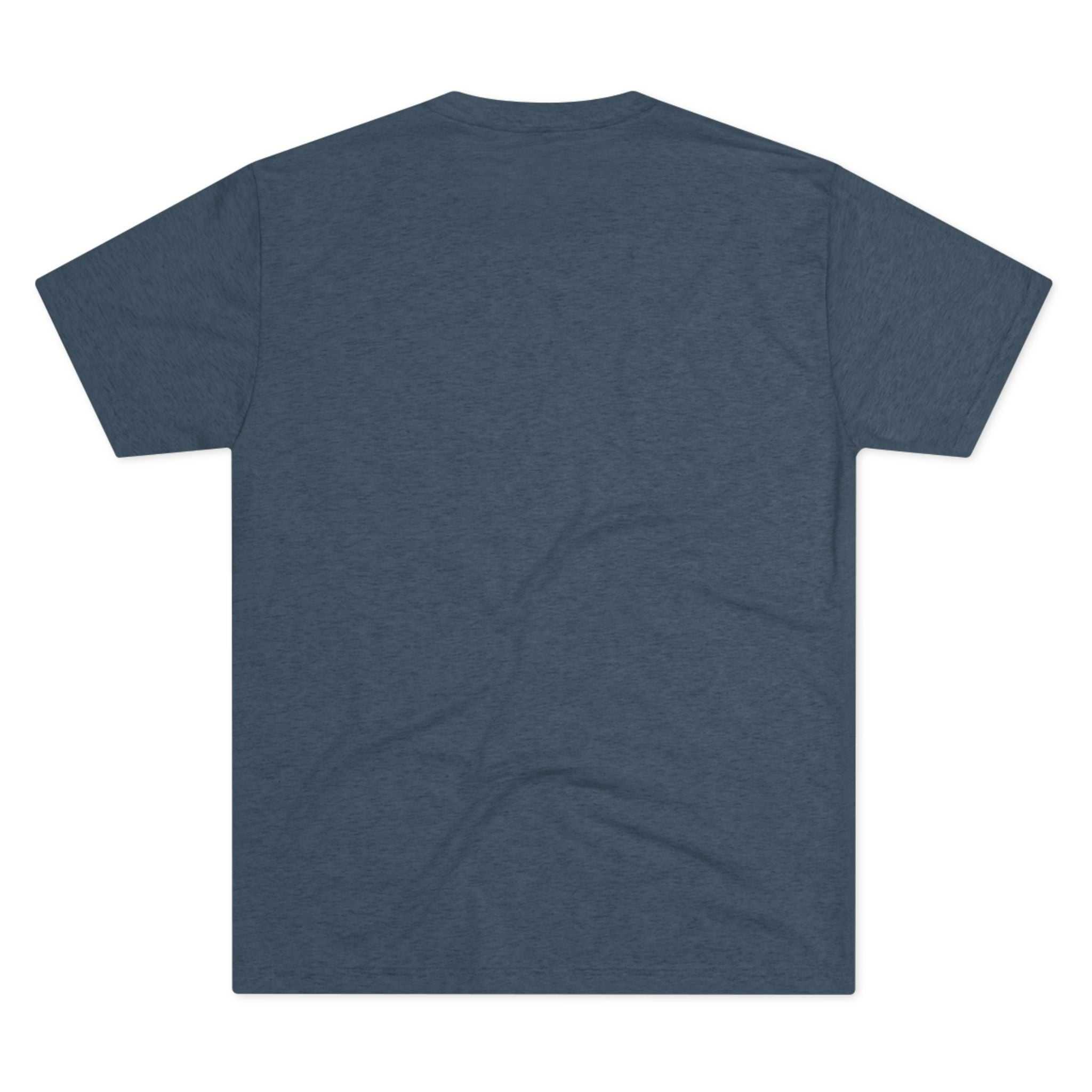 Classic muscle car graphic on lightweight tri-blend charcoal t-shirt with muted teal vintage design