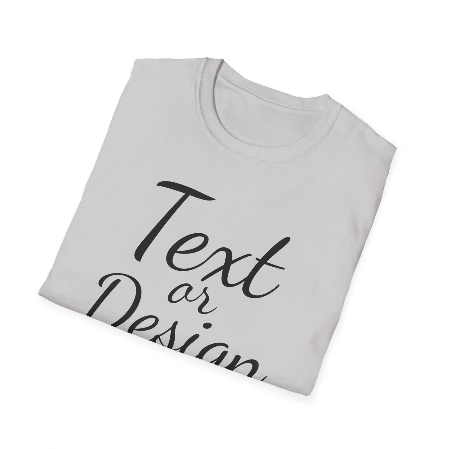 Customizable T Shirt - Unisex Softstyle