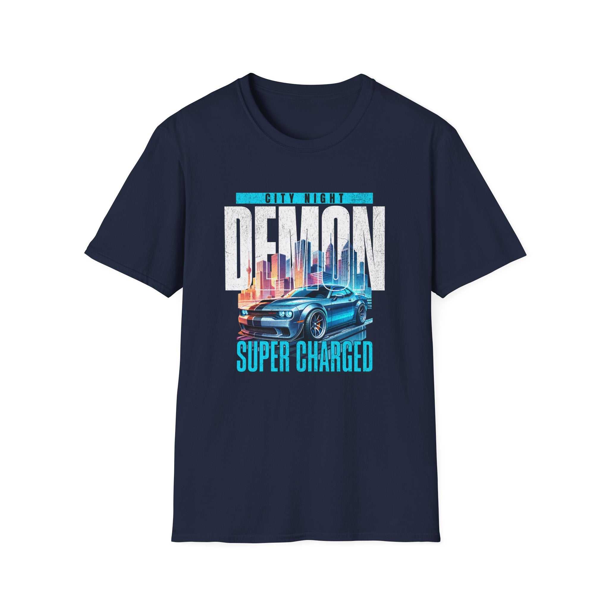City Night Demon T-Shirt, , Demon Super Charged Graphic,