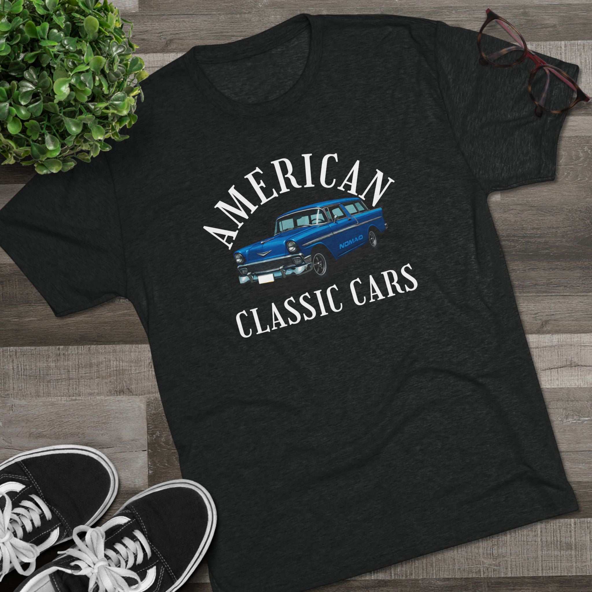 American Classic Cars Nomad Unisex Tri-Blend Crew Tee.