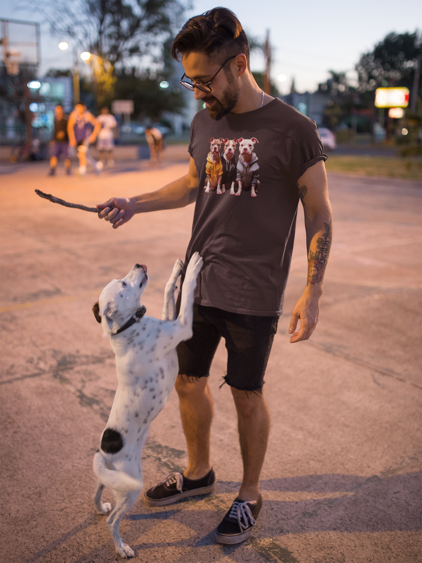 Cute Puppies Design Unisex T-Shirt, Pet Lover Gift, Animal Rescue Support Tee, Casual Wear, Perfect for Dog Lovers