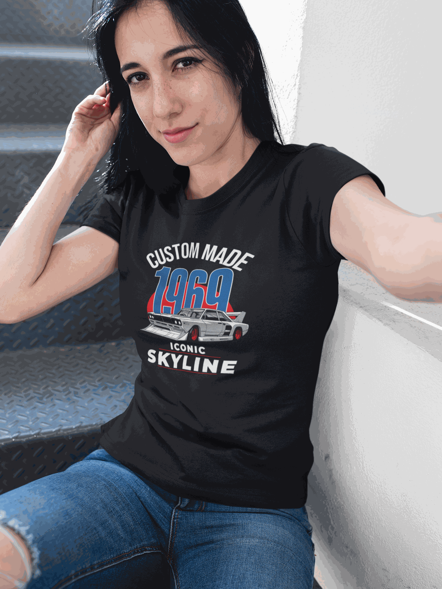 Custom 1969 Iconic Skyline T-Shirt.