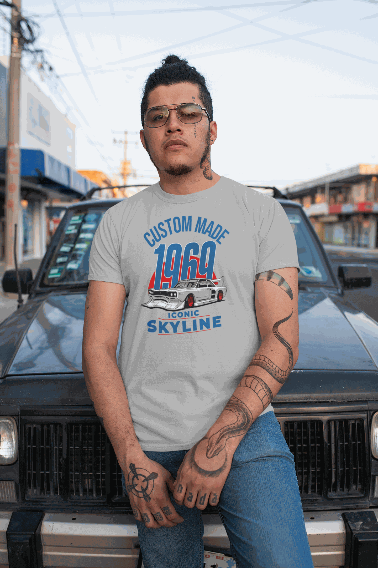 Custom 1969 Iconic Skyline T-Shirt.