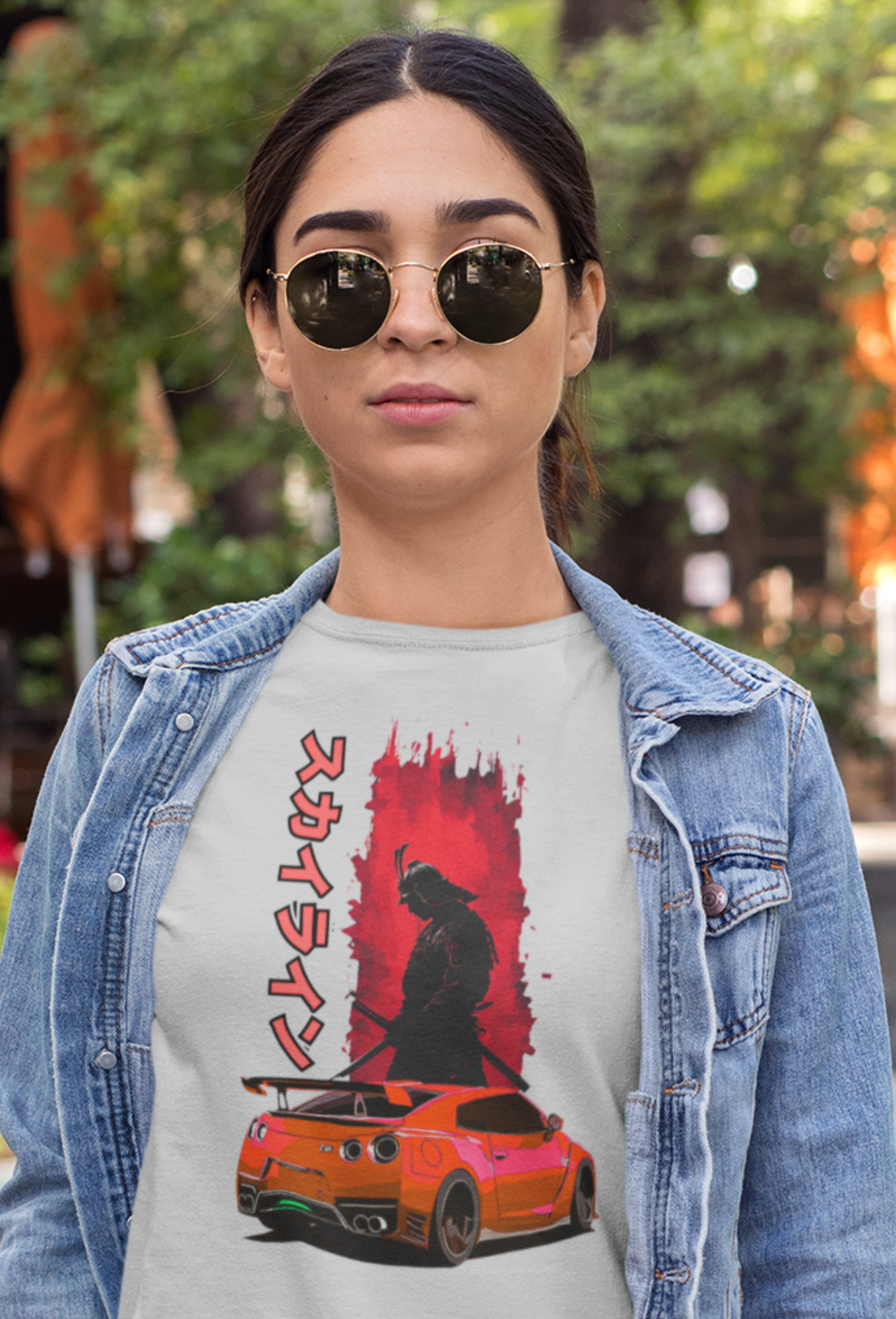 GT-R With the Soul of A Samurai Inspired  T-Shirt,