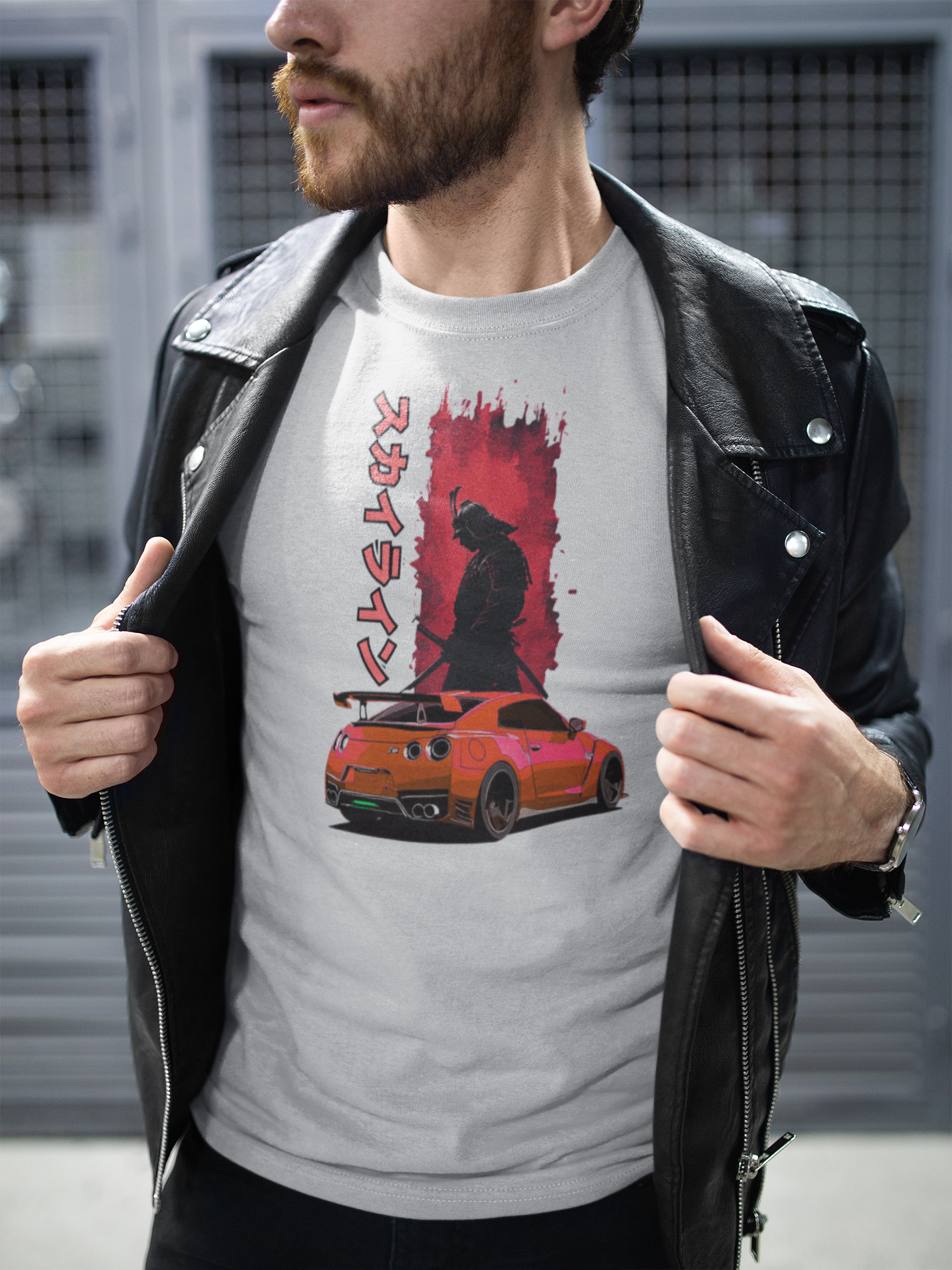GT-R With the Soul of A Samurai Inspired  T-Shirt,