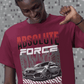 Adrenaline Junkie Graphic Tee, Cool Type-R Shirt.