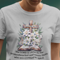 Inspirational Faith T-Shirt, Psalm 34:18-20.