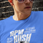 RPM RUSH. Fuel Your Adrenaline.  Unisex Softstyle T-Shirt