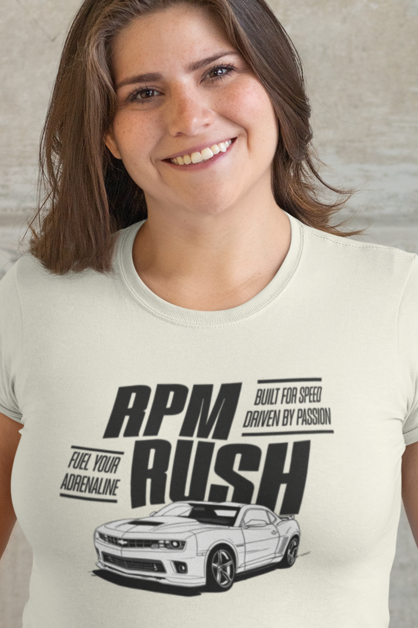 RPM RUSH. Fuel Your Adrenaline.  Unisex Softstyle T-Shirt