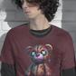 Cute Graphic Teddy Bear Tee