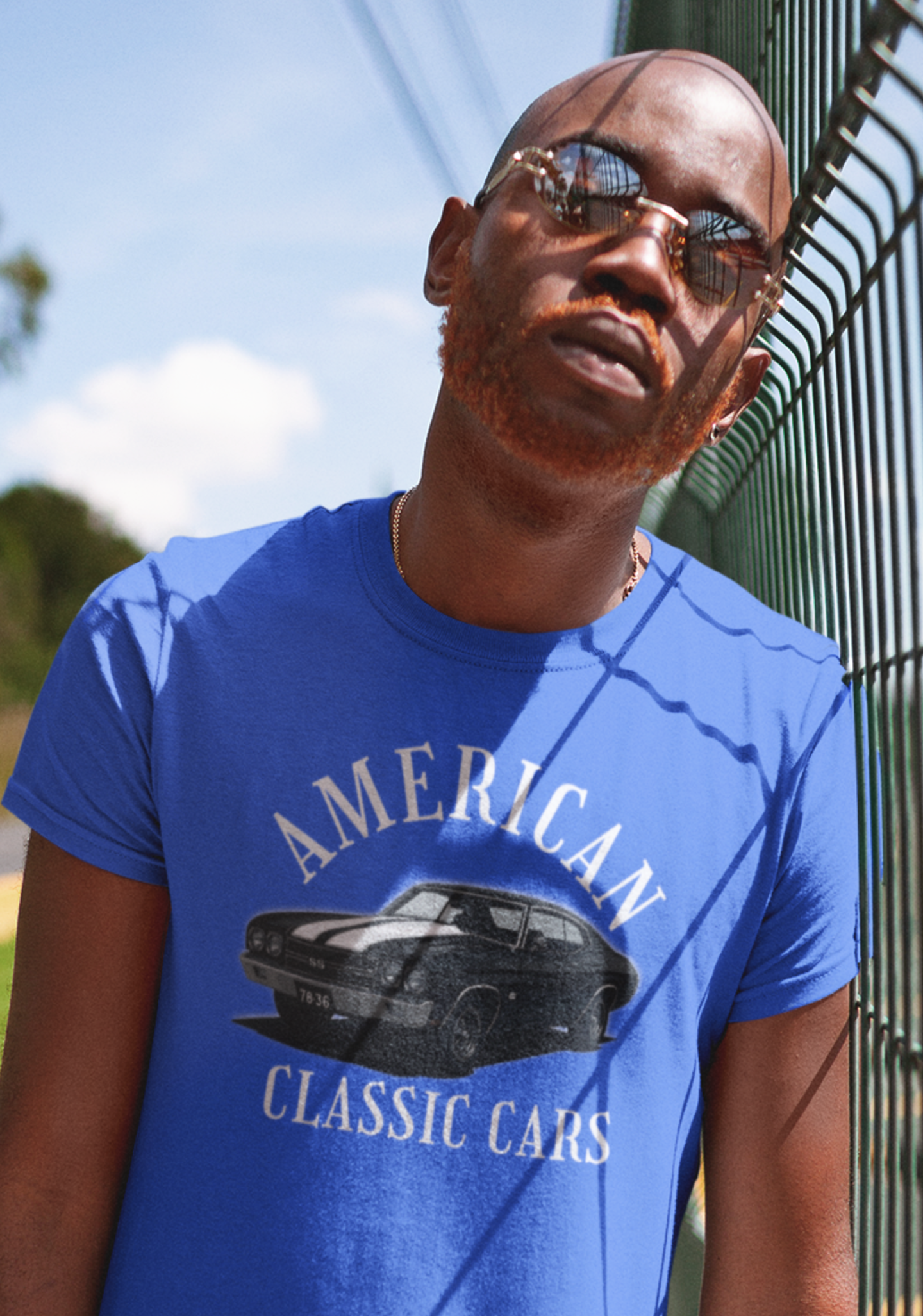 American Classic Cars Unisex Chevelle Crew Tee.