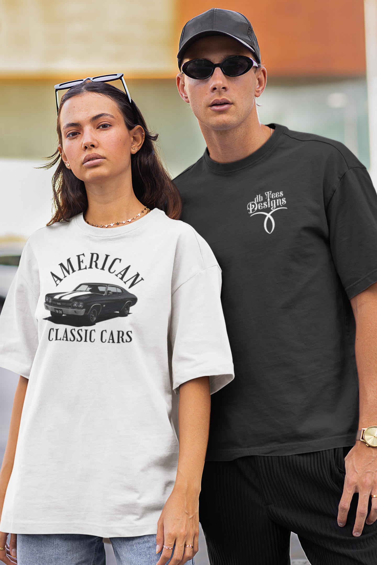 American Classic Cars Unisex Chevelle Crew Tee.