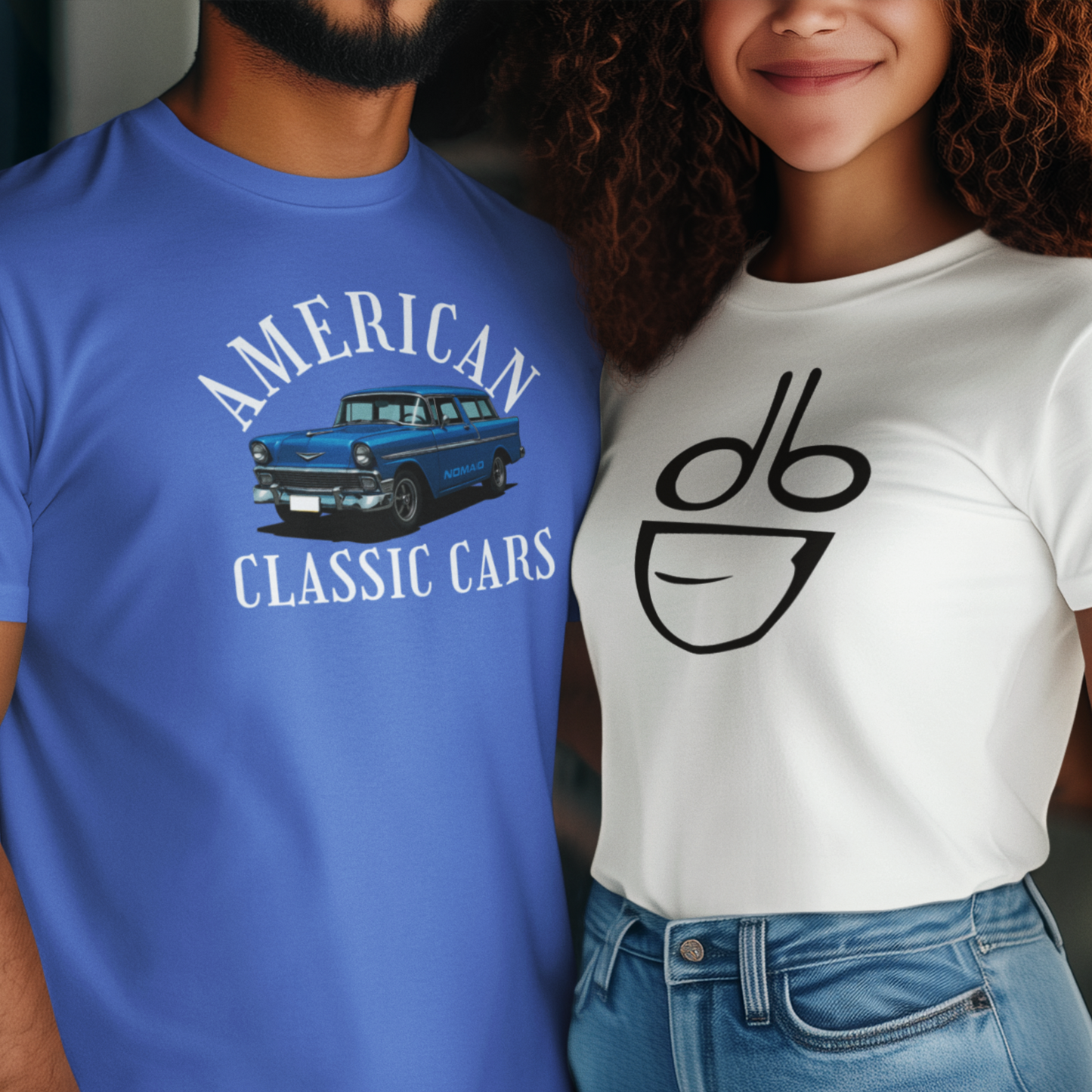 American Classic Cars Nomad Unisex Tri-Blend Crew Tee.
