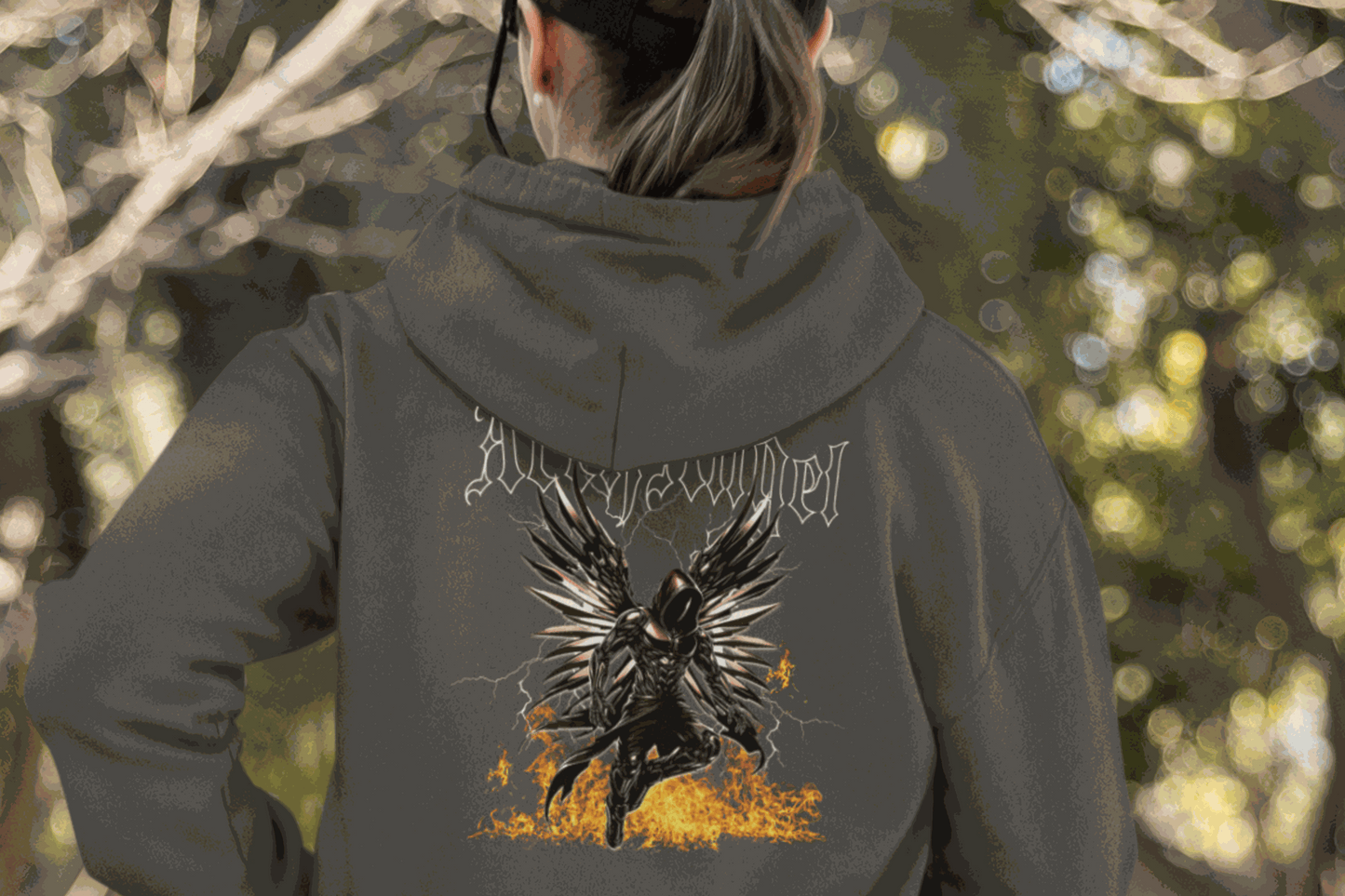 Arch Angel  Design.Blend Zip Hoodie