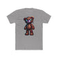 Cute Graphic Teddy Bear Tee
