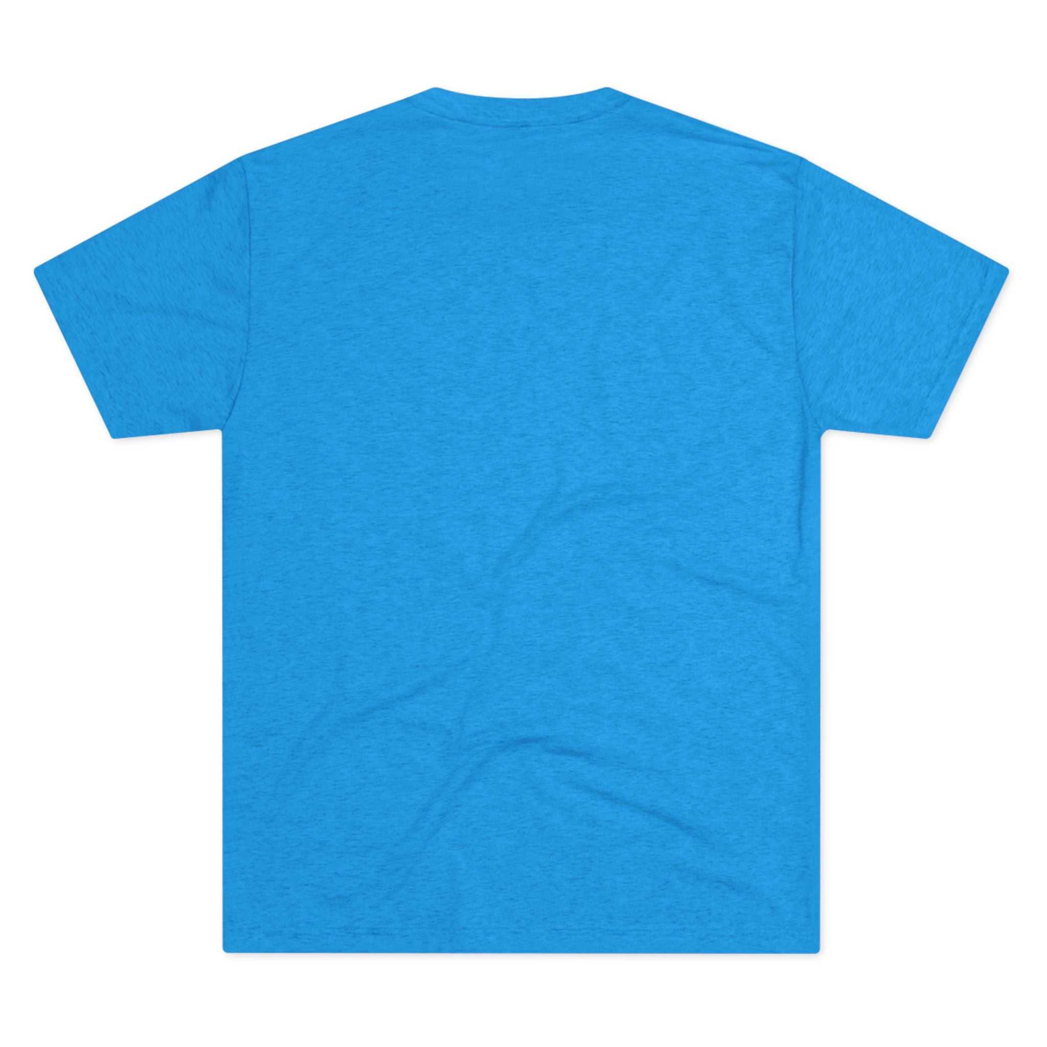Classic muscle car graphic on lightweight tri-blend charcoal t-shirt with muted teal vintage design