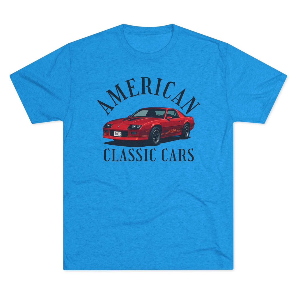 American Classic Cars IROC Tri-Blend Tee.